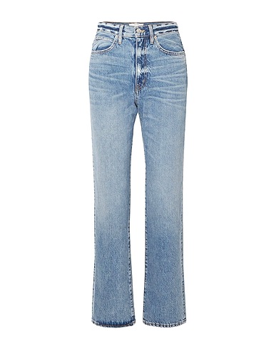 SLVRLAKE Denim trousers Blue 100% Cotton