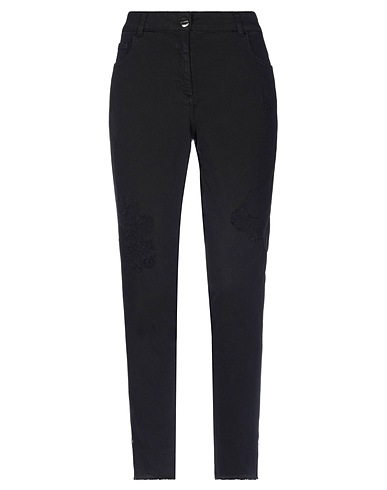 NENETTE Denim trousers Black 92% Cotton, 6% Elastomultiester, 2% Elastane