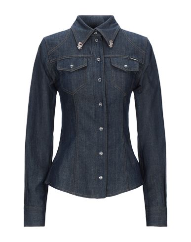 Dolce & Gabbana Denim Shirts In Blue