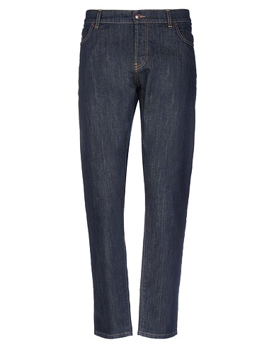 MESSAGERIE Denim pants Blue 98% Cotton, 2% Elastane