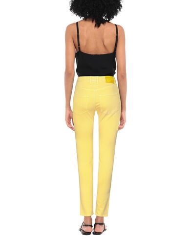 Shop Jacob Cohёn Woman Jeans Yellow Size 29 Cotton, Elastane