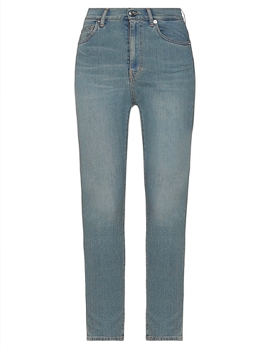 IRO Denim trousers Blue 57% Cotton, 37% Modal, 4% Elastomultiester, 2% Elastane