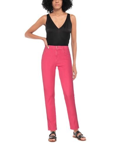 Shop Jacob Cohёn Woman Jeans Fuchsia Size 32 Cotton, Lyocell, Polyester, Elastane In Pink