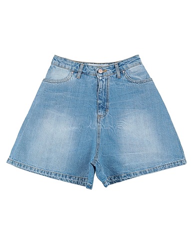 FLY GIRL Denim shorts Blue 100% Cotton