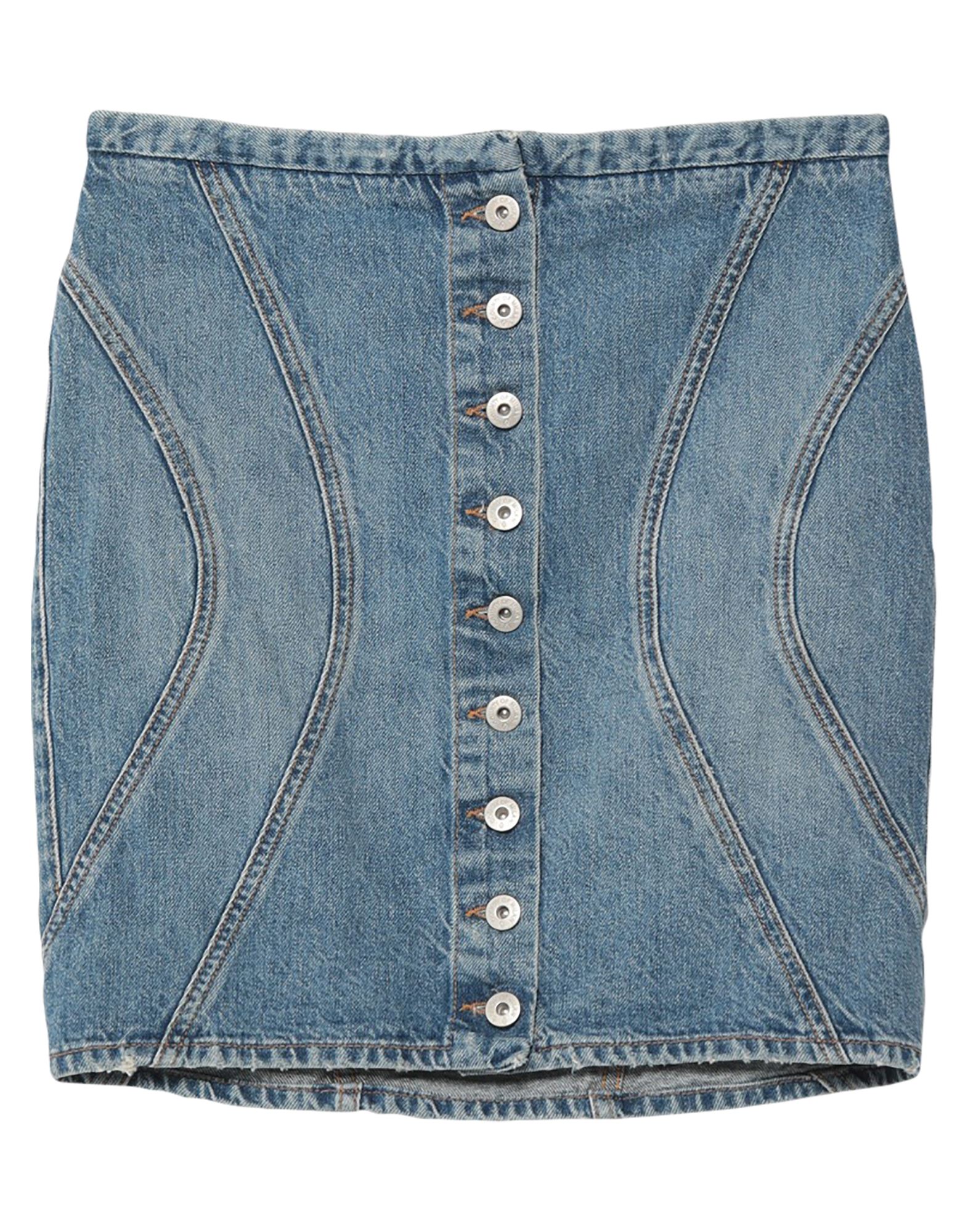 MARCELO BURLON - Denim skirts
