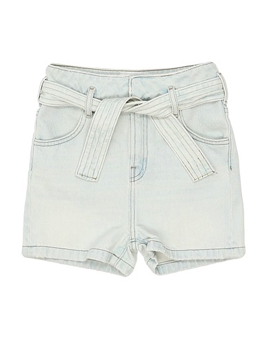 LES COYOTES DE PARIS Denim shorts Blue 100% Cotton