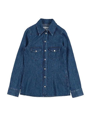 DONDUP Denim shirt Blue 100% Cotton