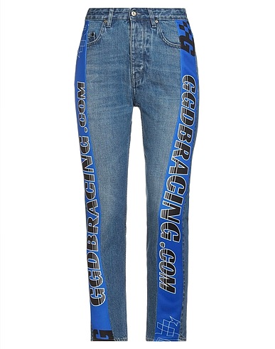 GOLDEN GOOSE Denim pants Blue 100% Cotton