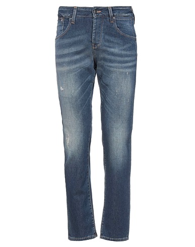 DOLCE&GABBANA Denim trousers Blue 90% Cotton, 8% Polyester, 2% Elastane