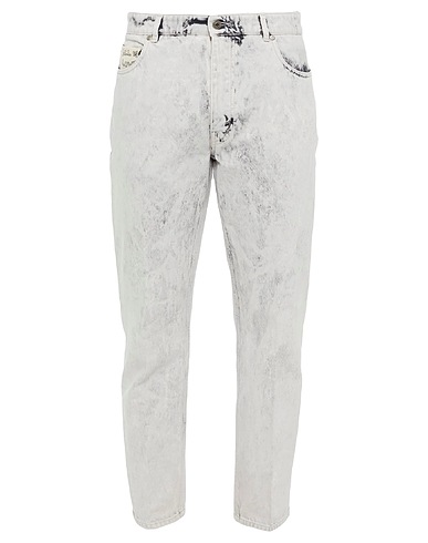STELLA McCARTNEY MEN Denim trousers Light grey 100% Cotton