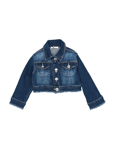LIU •JO Denim jacket Blue 98% Cotton, 2% Elastane