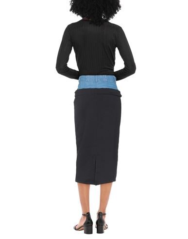 My Twin Twinset Denim Skirts In Black