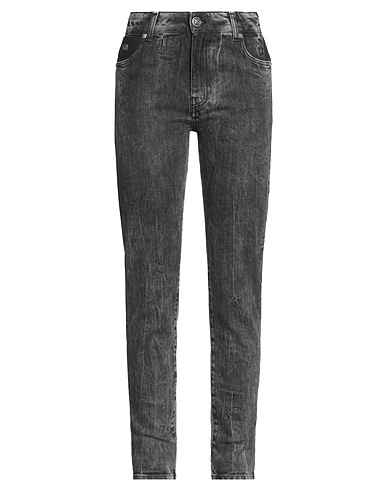 JOHN RICHMOND Denim trousers Black 98% Cotton, 2% Elastane