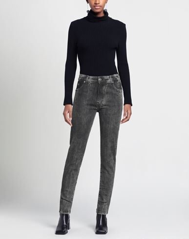 John Richmond Taillow Jeans Fantasy Printing In Black