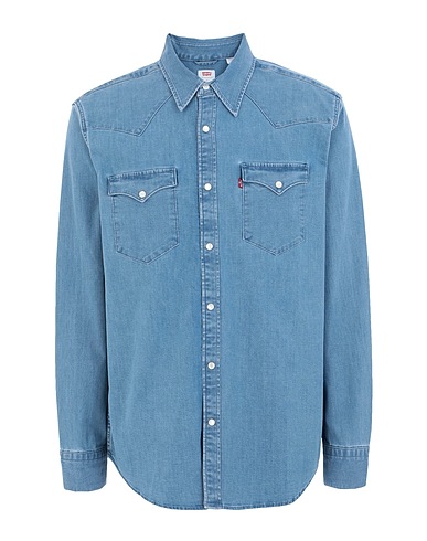 LEVI'S Camisa vaquera BARSTOW WESTERN STANDARD DENIM SHIRT
 Azul marino 65% Algodón, 20% Poliéster, 13% Lyocell, 2% Elastán