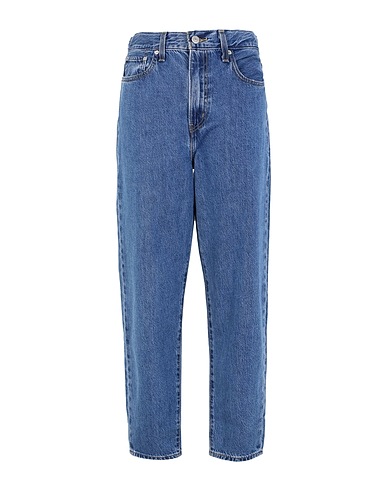 LEVI'S Denim trousers HIGH LOOSE TAPERED
 Blue 79% Cotton, 21% Lyocell
