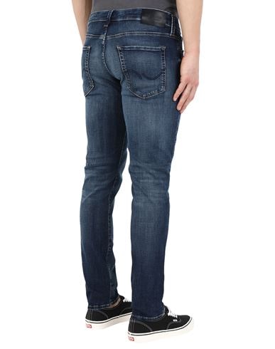 Jack & Jones Man Jeans Blue Size 29w-32l Cotton, Organic Cotton, Elastomultiester, Elastane In Blue
