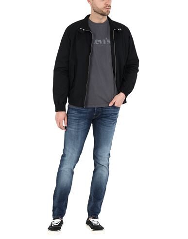 Jack & Jones Man Jeans Blue Size 29w-32l Cotton, Organic Cotton, Elastomultiester, Elastane In Blue