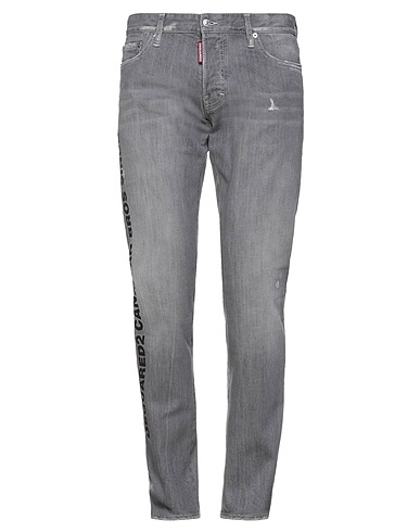 DSQUARED2 Denim trousers Grey 98% Cotton, 2% Elastane