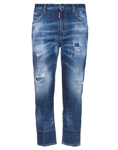 DSQUARED2 Straight leg BLU 98% Cotton, 2% Elastane