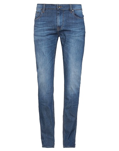 UNIFORM Pantalon en jean Bleu 98% Coton, 2% Élasthanne