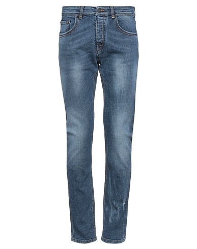 REIGN Denim pants Blue 98% Cotton, 2% Elastane