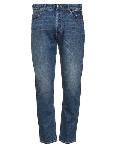 EMPORIO ARMANI Denim trousers Blue 99% Cotton, 1% Elastane