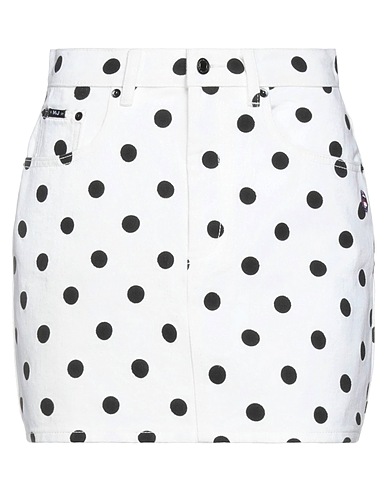 MARC JACOBS Denim skirt White 100% Cotton