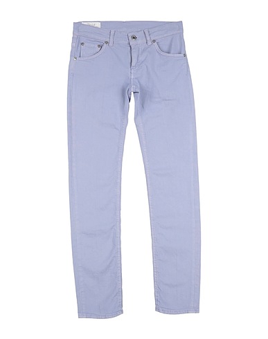 DONDUP Denim pants Lilac 98% Cotton, 2% Elastane