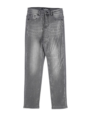 JOHN RICHMOND Denim trousers Grey 70% Polyester, 25% Viscose, 3% Elastane, 2% Cotton