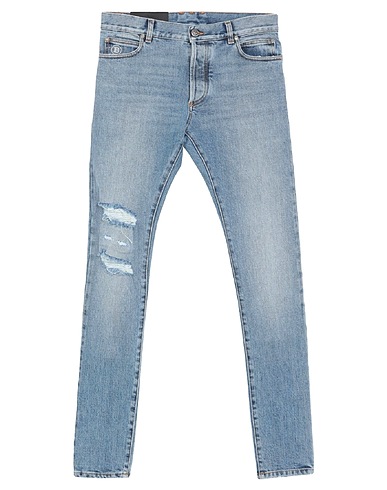 BALMAIN Denim trousers Blue 98% Cotton, 2% Polyurethane