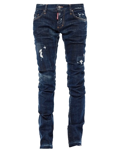 DSQUARED2 Denim pants Blue 98% Cotton, 2% Elastane