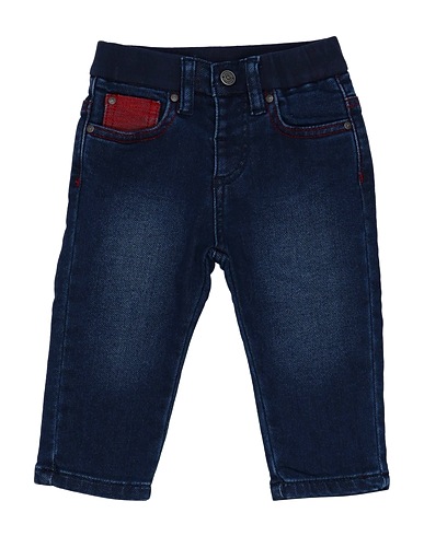 MONNALISA Denim trousers Blue 89% Cotton, 9% Polyester, 2% Elastane