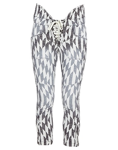 MARANT ÉTOILE Denim pants Black 97% Cotton, 3% Elastane