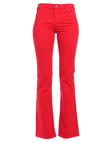 ARMANI EXCHANGE Denim pants Red 92% Cotton, 6% Polyester, 2% Elastane