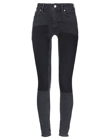 ACNE STUDIOS BLÅ KONST Pantaloni jeans Antracite 100% Cotone
