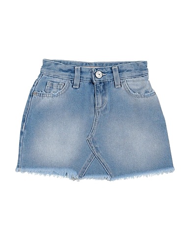 LOVE THERAPY Gonna jeans Blu 95% Cotone, 5% Poliestere