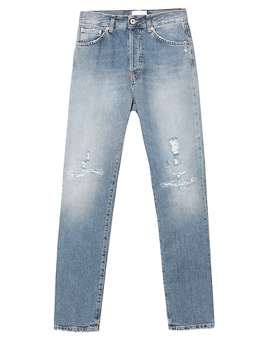 DONDUP Denim pants Blue 100% Cotton