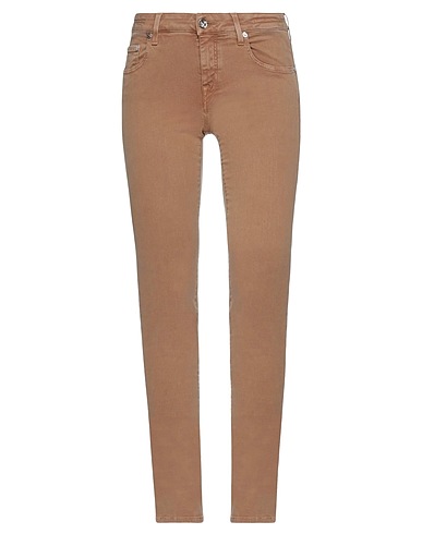 JACOB COHЁN Denim trousers Camel 90% Cotton, 8% Polyester, 2% Elastane