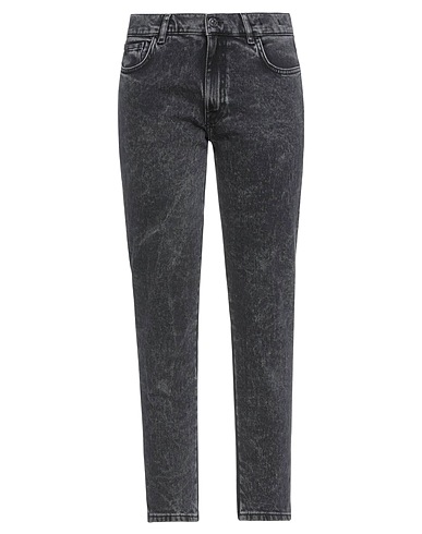 MY TWIN TWINSET Pantaloni jeans Nero 99% Cotone, 1% Elastan