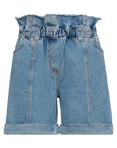 PHILOSOPHY di LORENZO SERAFINI Denim shorts Blue 100% Cotton