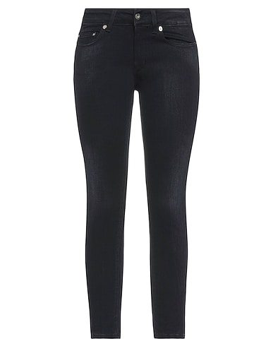DONDUP Denim pants Black 57% Organic cotton, 37% Modal, 4% Elastomultiester, 2% Elastane