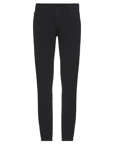 GUESS Denim trousers Black 99% Cotton, 1% Elastane