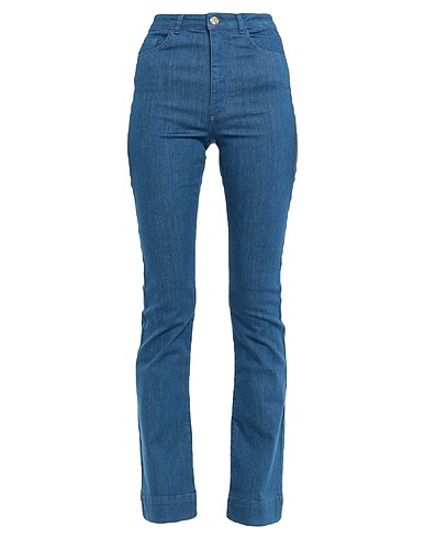 MY TWIN TWINSET Bootcut Jeans Blue 85% Cotton, 13% Polyester, 2% Elastane