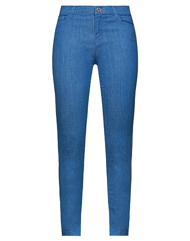 MY TWIN TWINSET Denim trousers Blue 85% Cotton, 13% Polyester, 2% Elastane