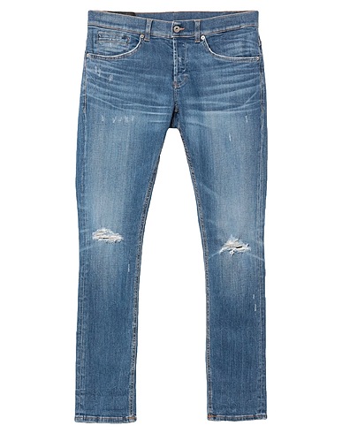 DONDUP Denim trousers Blue 97% Cotton, 3% Elastane