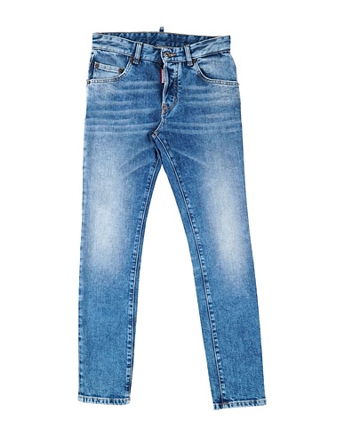 DSQUARED2 ジーンズ ブルー コットン 99% / ポリウレタン 1% / 牛革