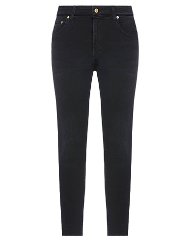DEPARTMENT 5 Denim pants Black 92% Cotton, 6% Elastomultiester, 2% Elastane