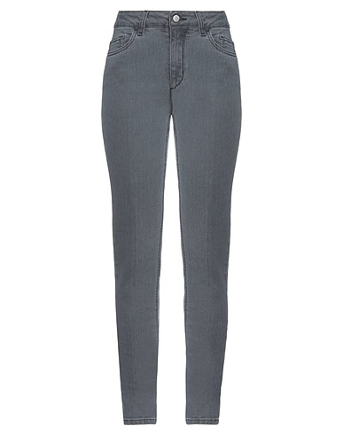 SEVENTY VENEZIA Denim trousers Grey 78% Cotton, 18% Modal, 3% Polyester, 1% Elastane