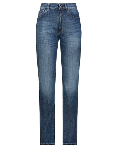 PINKO Denim trousers Blue 100% Cotton